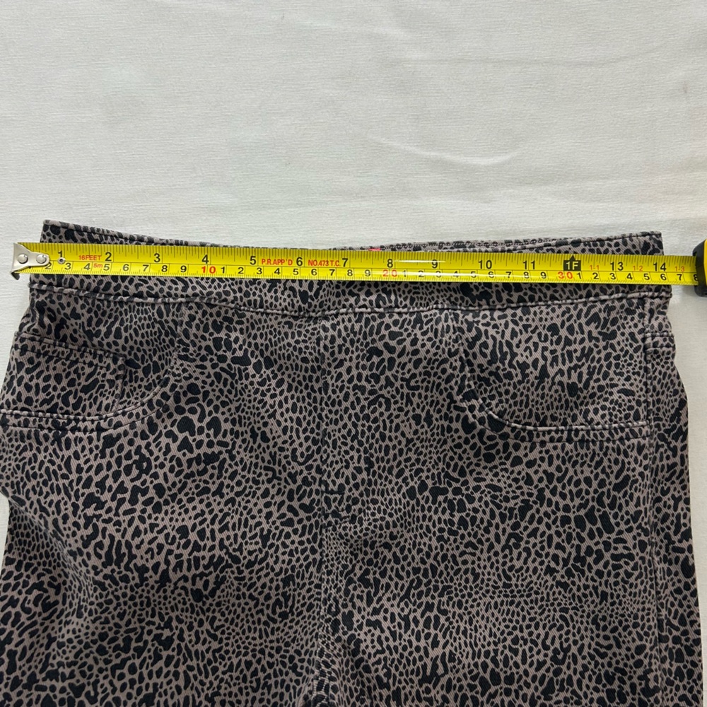 Women’s‎ Spanx Jean-ish Ankle Leggings in Desert Dot Size Medium Animal Print - Picture 10 of 16